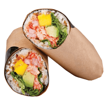 Sushi Burrito Spicy Shrimp & Mango