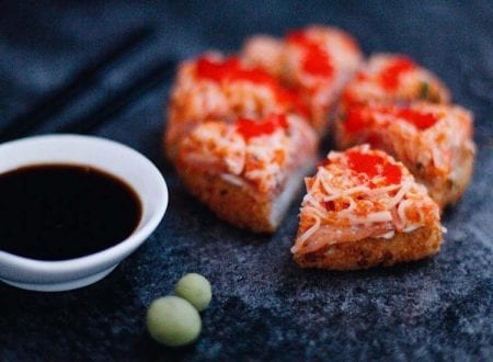 Pizza sushi L'Authentique de Sushi Shop avec baguette