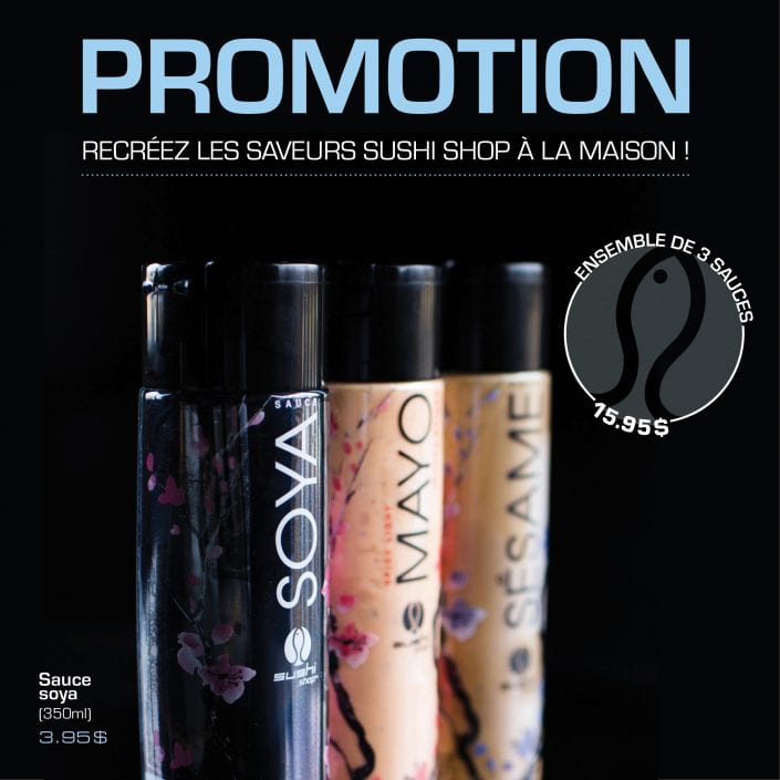 Nos sauces Sushi Shop