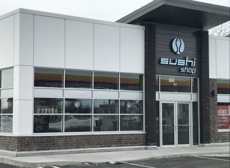 Exterior building Sushi Shop Lavaltrie restaurant