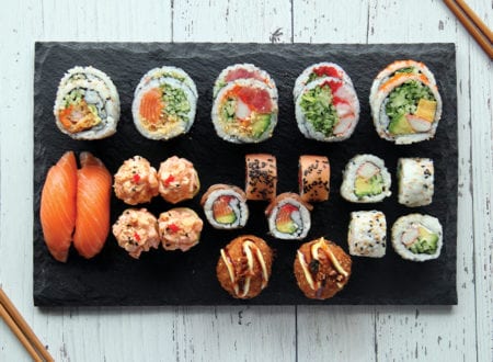 Variety of sushi combo for 2 from Sushi Shop restaurants