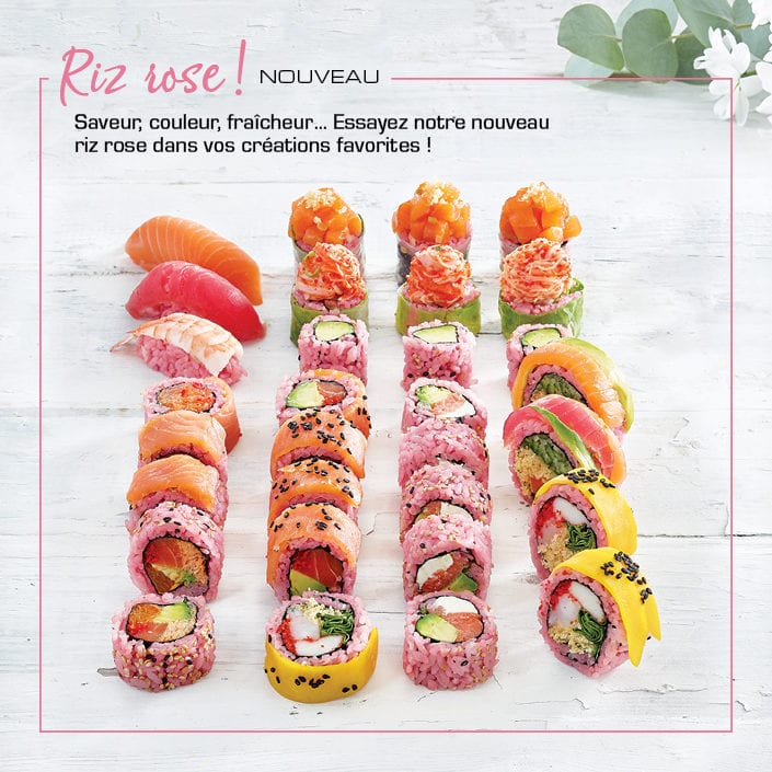 Nouveau ! Riz rose !
