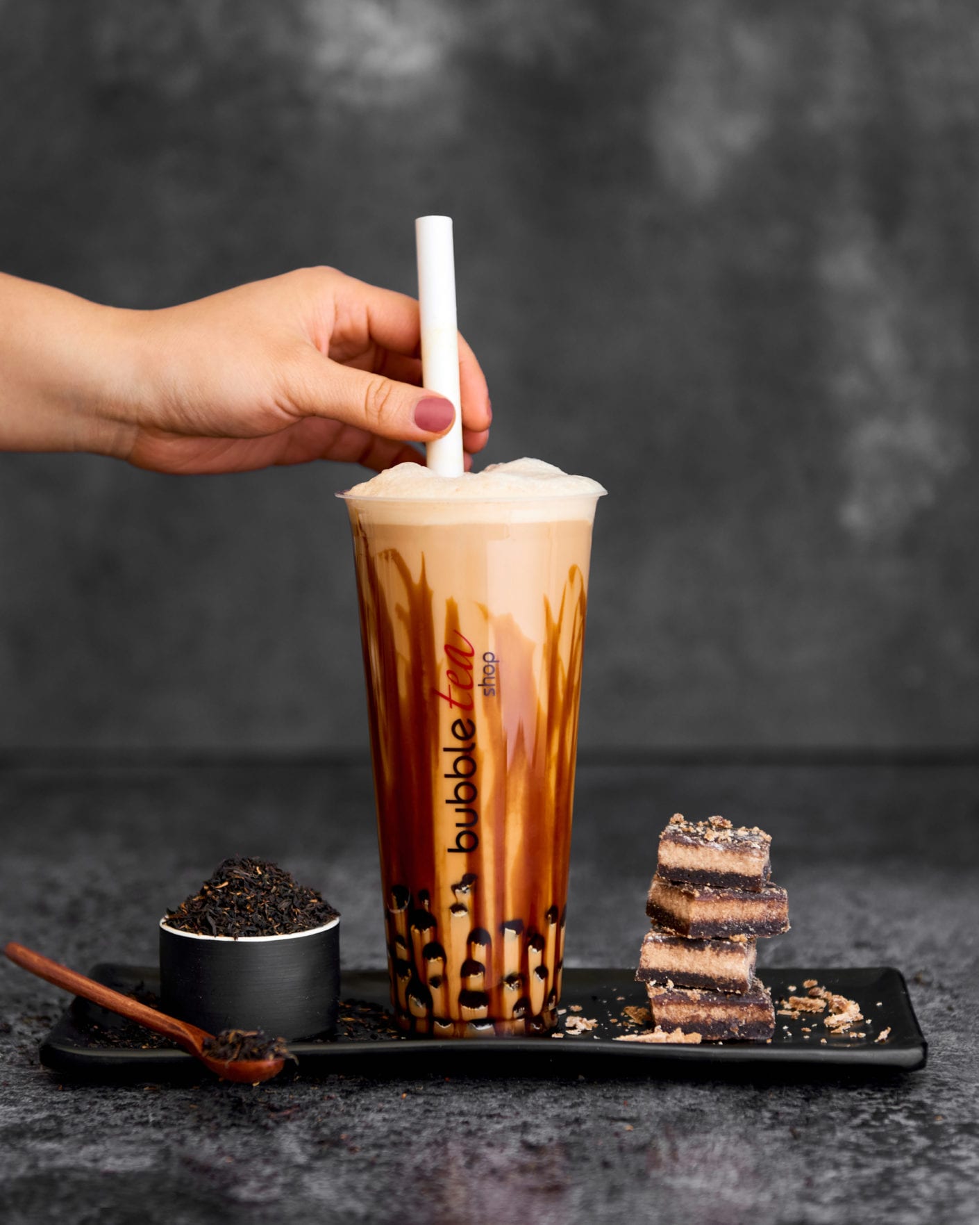 Thé aux perles sucre noir / Bubble Tea Black Sugar