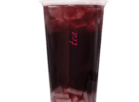 Thé aux perles bleuet / bubble tea blueberry