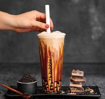 Bubble Tea Black Tea Black sugar / Thés aux perles thé noir sucre noir