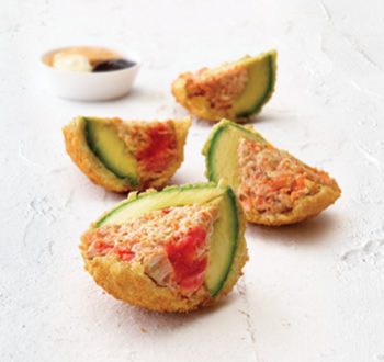 Sushi Monkey Brains avec trio de sauces