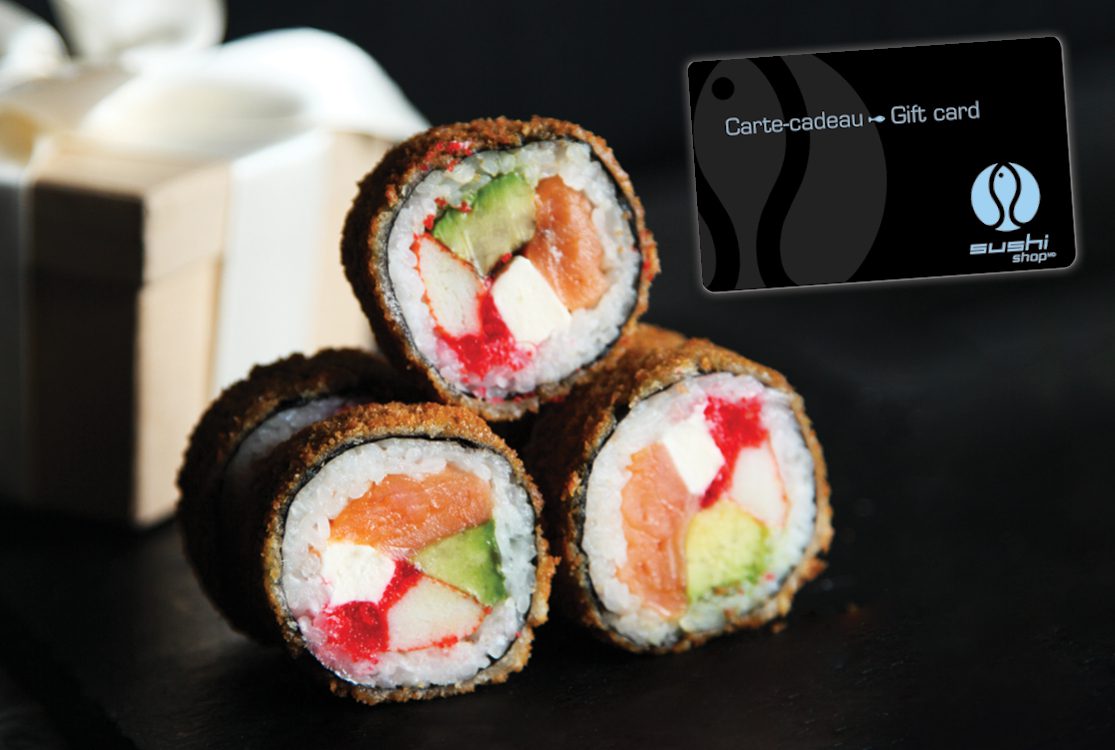 Sushi Promo Carte-Cadeau