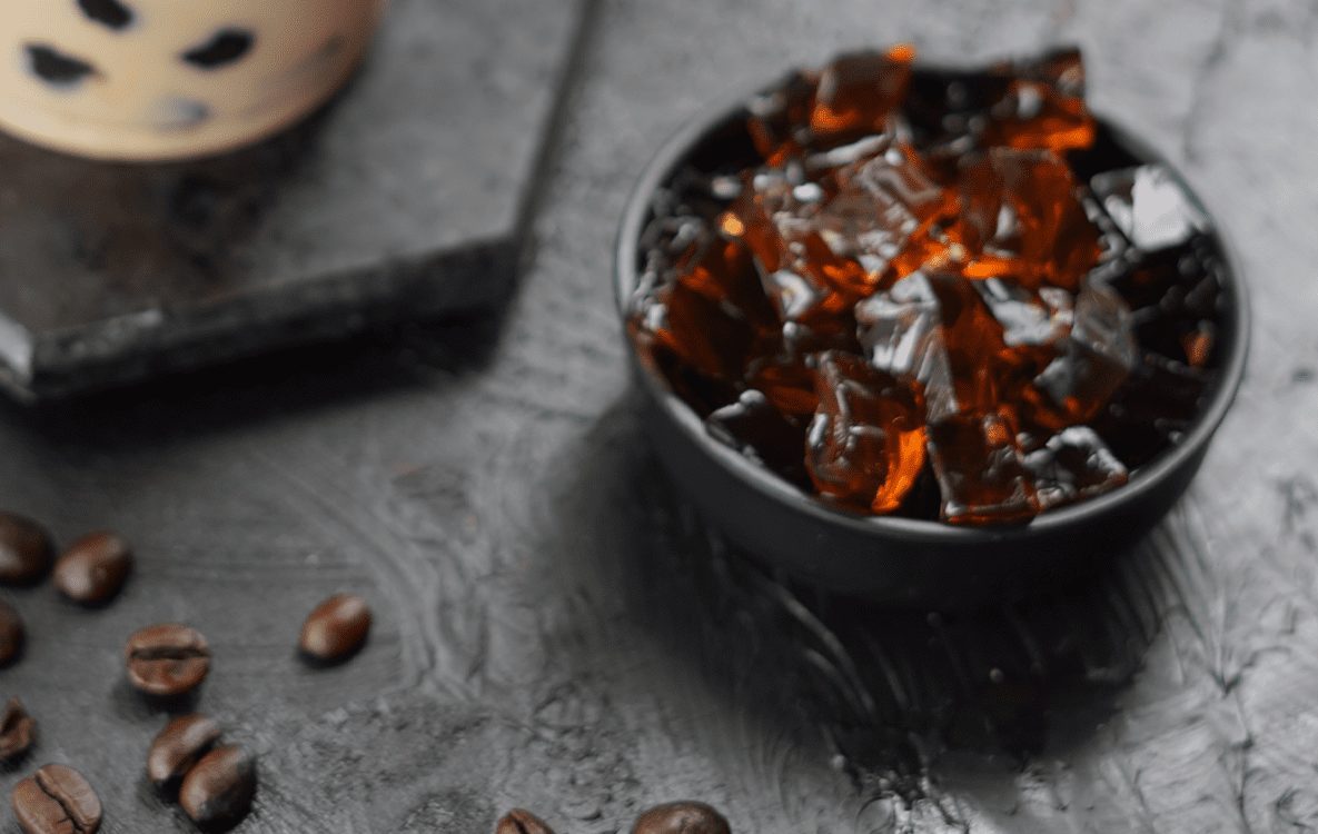 thé aux perles gelée de café