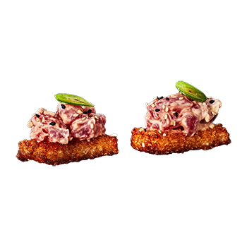 Crispy Tuna Tartare Bites