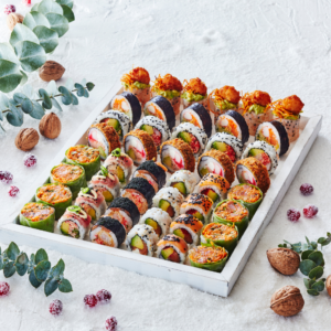 Christmas Party, CHristmas platter, Noel Sushi, Sushi Shop repas à partager